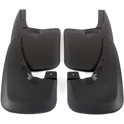 Plastic Deluxe Molded Splash Guards 4 Piece Set For 2009-2018 RAM 1500 Without Fender Flares 82212287AC / 82211228