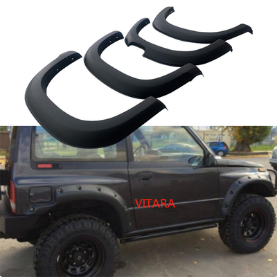 Single Wide Style FFD103 Wheel Fender Flares Matte Black For VITARA 2016 Onwards