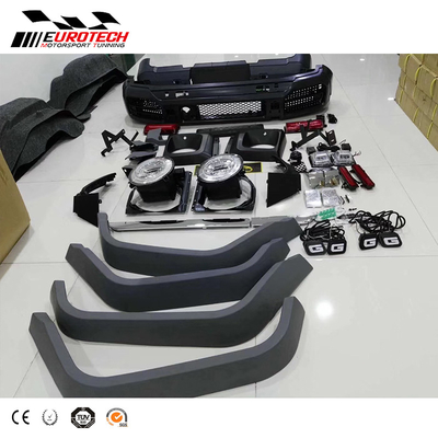 W464 G63 Plastic Look Conversion Kit Body Kit Damper Flares Headlights Fit For W463 G Class G500 1990y-2017y Bumper