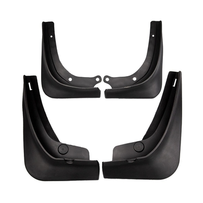 Durable 4Pcs/Set New Energy Car Mud Flaps For Tesla Model 3 Y Models 2021 Mud Flaps Splash Guards Damper Matte Black Carbon Fiber ABS