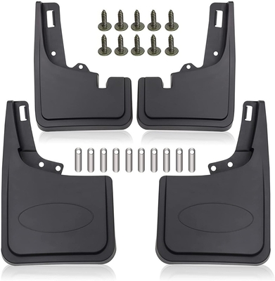 Car Accessories Plastic Custom Auto Mud Flaps Splash Guard Fender Mudguard Set