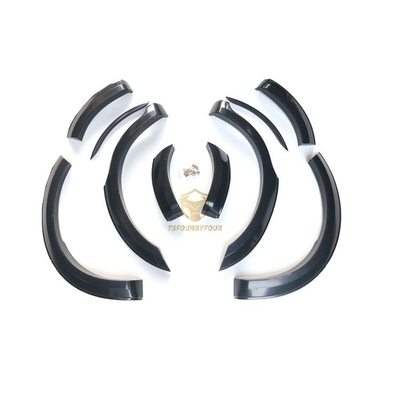 High Quality Matte Black Fender Small Wheel Arch Cover Decoration+Protection Flare For Innova 2015+